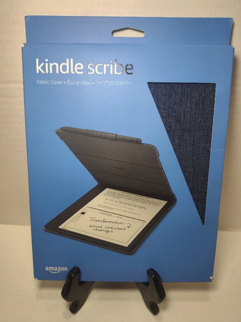 Amazon Kindle Scribe Fabric Cover Magnetic Closure 1st Gen 2022 Blue NEW SEALED